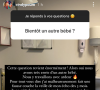 Cindy Poumeyrol de "Koh-Lanta" et "Mamans & Célèbres" répond aux questions de ses fans sur Instagram, le 8 janvier 2020