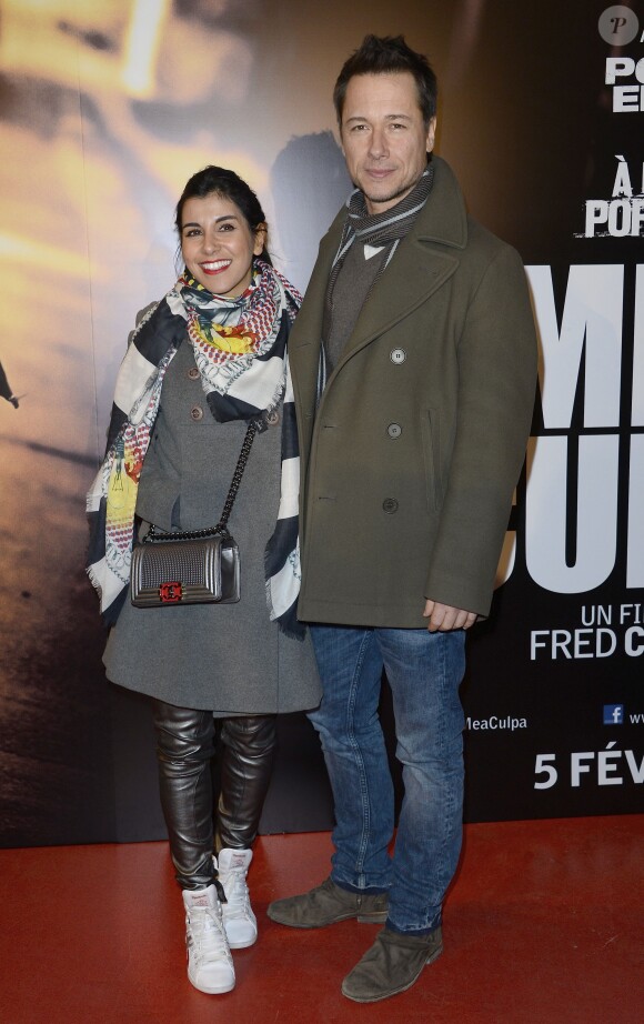 Stéphane Rousseau et Reem Kherici - Avant-première du film "Mea Culpa" au cinéma Gaumont Opéra à Paris, le 2 février 2014