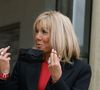 Brigitte Macron accueille son homologue mexicaine, la première Dame Beatriz Gutierrez Muller à l'Elysée. © Jacques Witt / Pool / Bestimage 