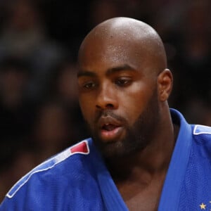 Teddy Riner subit sa première défaite depuis 154 combats contre le japonais Kageura Kokoro lors du Paris Grand Slam Judo 2020 à l'Accord Hotels Arena à Paris, France, le 9 février 2020. © Gwendoline Le Goff/Panoramic/Bestimage 