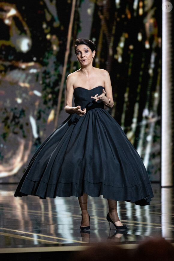 Florence Foresti, maitresse de cérémonie lors de la 45ème cérémonie des César à la salle Pleyel à Paris le 28 février 2020 © Olivier Borde / Dominique Jacovides / Bestimage