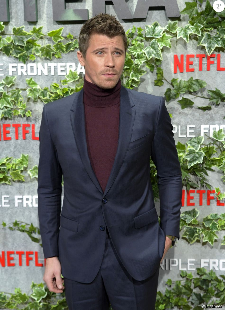 Garrett Hedlund - Première de la série Netflix "Triple Frontera" à Madrid en Espagne le 6 mars 2019.