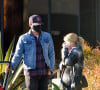 Exclusif - Emma Roberts, Garrett Hedlund - Emma Roberts est repérée pour la première fois après avoir accueilli son petit garçon à Los Angeles le 11 janvier 2021.
