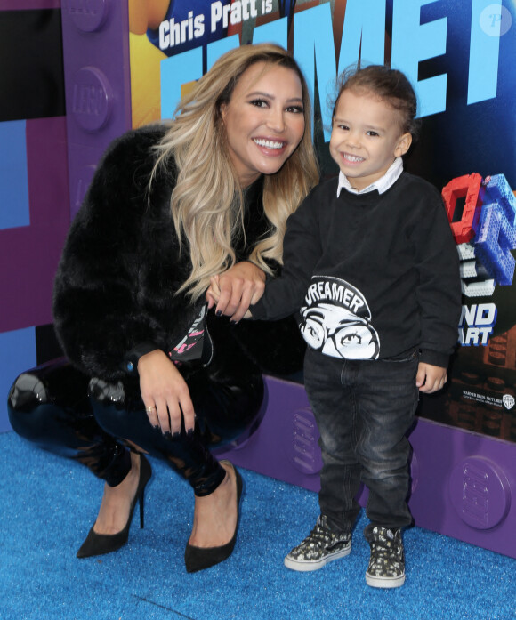 Archive - Naya Rivera et son fils Josey Hollis Dorsey à la première de La grande aventure Lego au théâtre Regency Village à Westwood, Los Angeles, le 2 février 2019 © Pma/AdMedia via Zuma/Bestimage