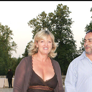 Charlotte de Turckheim et son mari - Clôture de la Fête du cinéma 2005 au Trianon de Versailles.