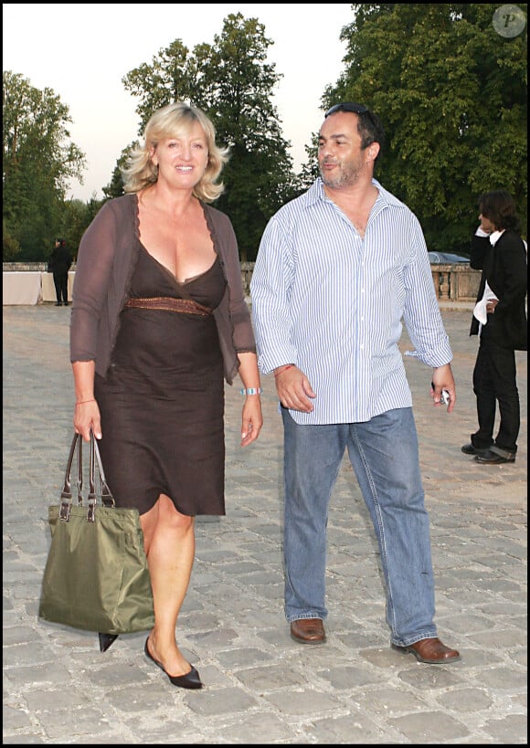 Charlotte de Turckheim et son mari - Clôture de la Fête du cinéma 2005 au Trianon de Versailles.