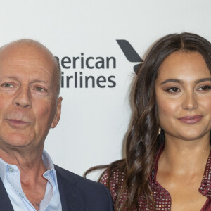 Bruce Willis et sa femme Emma Heming - Les célébrités lors de la première du film 'Brooklyn Affairs' à l'occasion de la 57ème édition du Festival du Film de New York, le 11 octobre 2019.