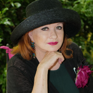 Exclusif - Catherine Jacob - Garden party organisée par Babette de Rozières chez elle à Maule le 30 juin 2019. © Jean-Claude Woesteland/Bestimage 