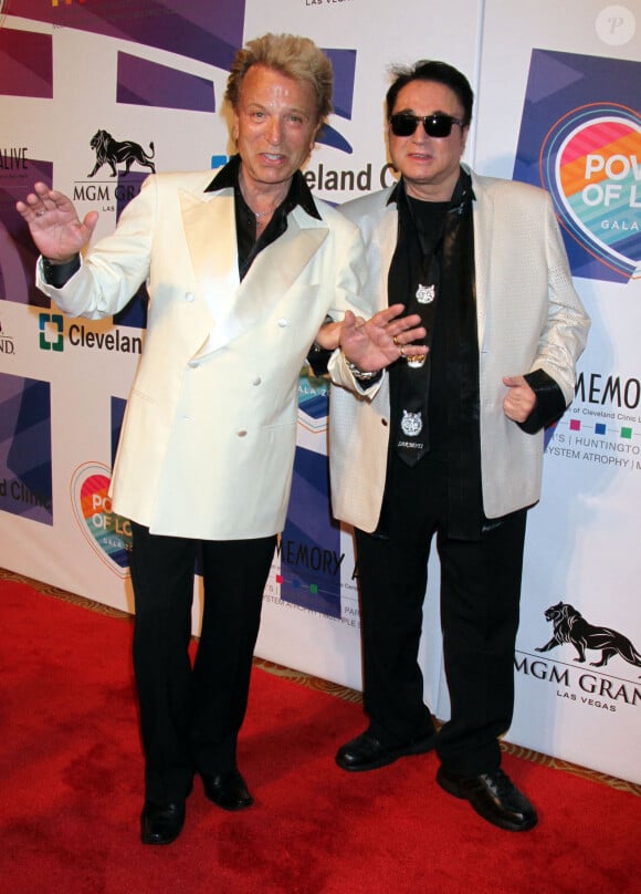 Siegfried Fischbacher et Roy Horn - People au 19ème Gala Power of Love à Las Vegas