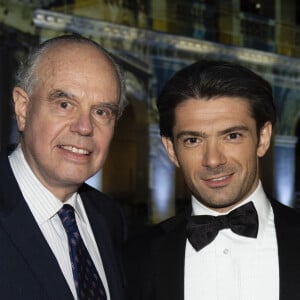 Exclusif - Frédéric Mitterrand et Gautier Capuçon - Soirée spéciale " Notre Dame de Paris, Le Grand Concert " qui s'est déroulée dans la Cour des Invalides à Paris 7eme et diffusée sur France 2 samedi 20 Avril 2019 © Pierre Perusseau / Bestimage