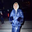 Celine Dion brave le froid de New York avec une maxi doudoune le 7 mars 2020.   