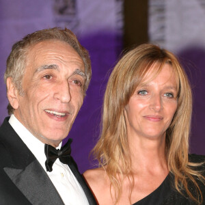 Gérard Darmon et sa compagne Christine au Festival du Film de Marrakech en 2011. 