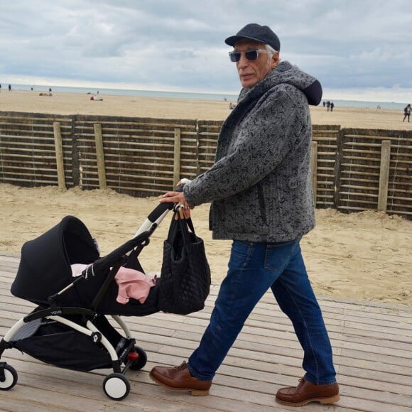 Gérard Darmon et sa fille Lena sur Instagram, 2019.