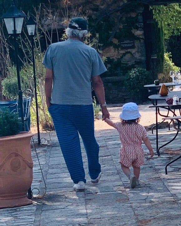 Gérard Darmon et sa fille Lena sur Instagram, 2019.