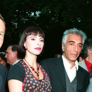 Mathilda May (enceinte) et Gérard Darmon en 1994.