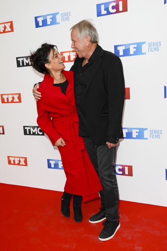 Fanny Gilles et Yves Renier - Soirée de rentrée 2019 de TF1 au Palais de Tokyo à Paris, le 9 septembre 2019. © Pierre Perusseau/Bestimage