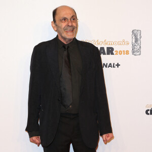 Jean-Pierre Bacri - Photocall lors de la 43ème cérémonie des Cesar à la salle Pleyel à Paris, le 2 mars 2018. © Dominique Jacovides - Olivier Borde / Bestimage 