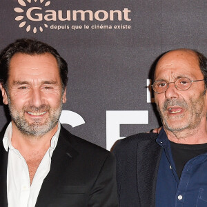 Gilles Lellouche et Jean-Pierre Bacri - Avant-première du film "Le sens de la fête" au Grand Rex à Paris le 26 septembre 2017. © Coadic Guirec/Bestimage