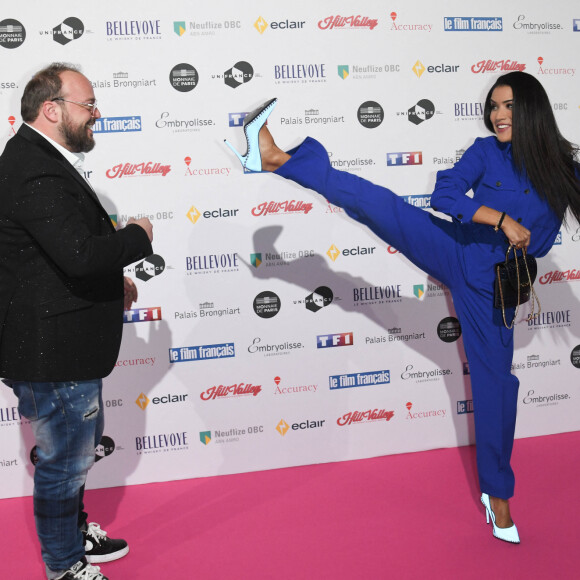 Alban Ivanov et Sabrina Ouazani - 27e cérémonie des Trophées du Film Français au Palais Brongniart à Paris, le 11 février 2020. © Coadic Guirec/Bestimage