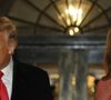 Le président américain Donald Trump et sa femme la première dame Melania Trump reçoivent des enfants pour Halloween à La Maison Blanche à Washington