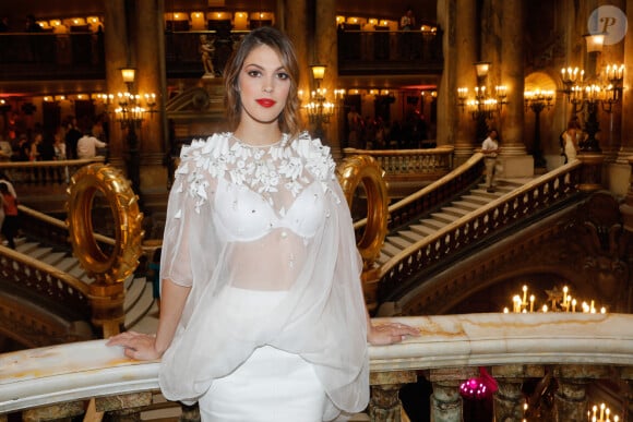 Iris Mittenaere - Front row du défilé Stéphane Rolland automne-hiver 2019/2020 au Palais Garnier à Paris, le 02 juillet 2019. © Christophe Clovis / Veeren Ramsamy / Bestimage