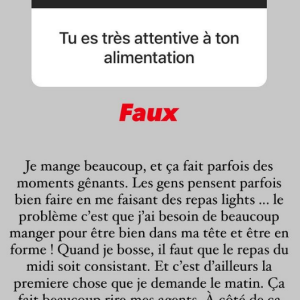 Iris Mittenaere répond aux interrogations de ses fans sur Instagram, à propos de son rapport au corps et à la chirurgie esthétique.