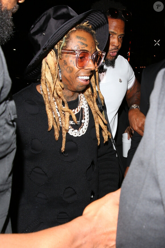 Exclusif - Lil Wayne - Soirée The Super Game Weekend 2020 au club Karu & Y Night Club à Miami, à la veille du Superbowl, le 30 janvier 2020.