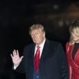 Le président Donald J.Trump et la première dame Melania Trump retournent à la Maison Blanche à Washington, DC le 5 décembre 2020 après avoir assisté à un rassemblement politique en Géorgie.   