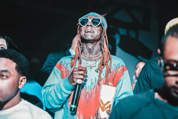 Lil Wayne à la Story, à Miami. Le 18 décembre 2019.
