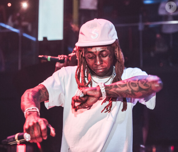 Lil Wayne au LIV, à Miami en août 2018.