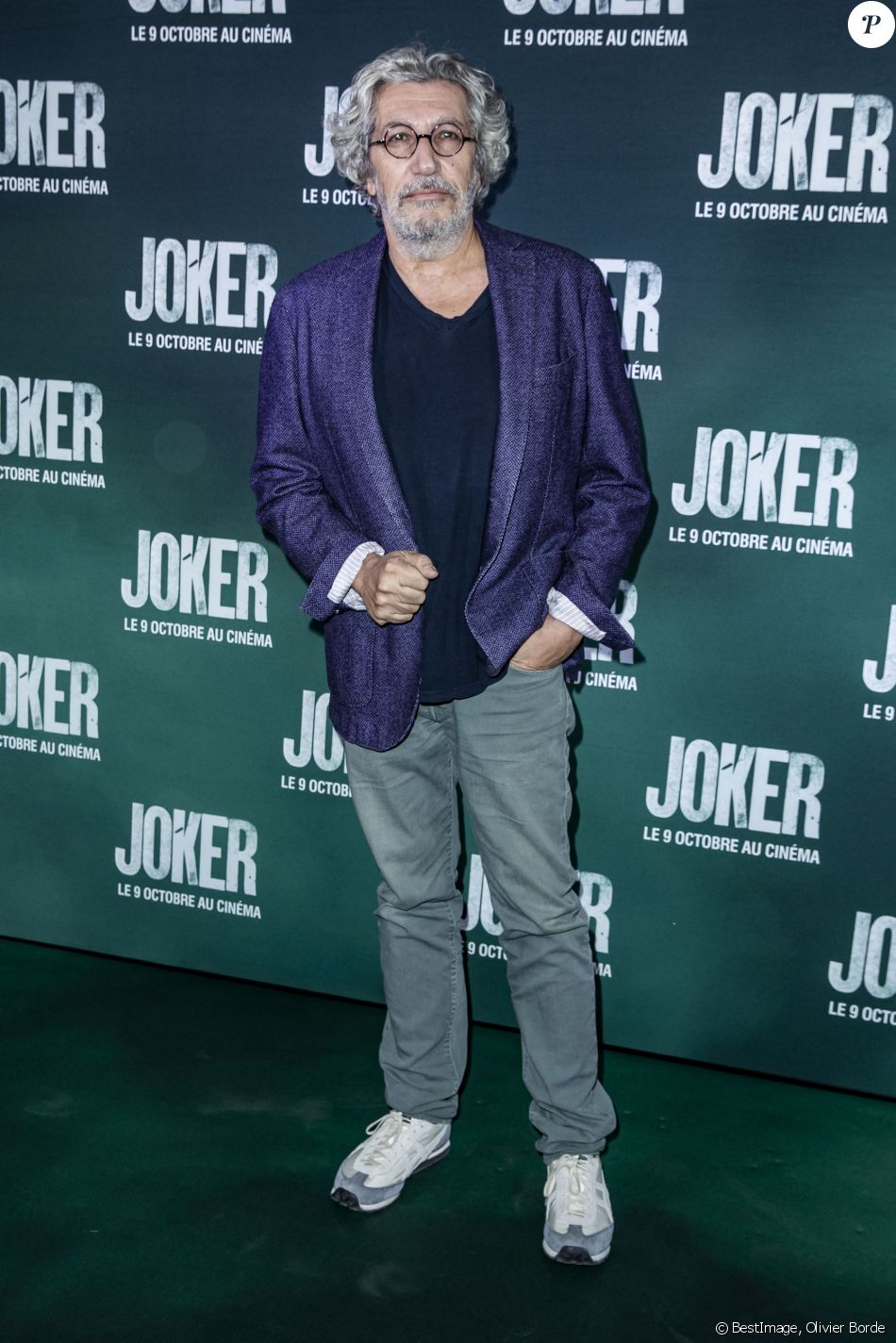 Alain Chabat - Avant-première du film &quot;Joker&quot; au cinéma UGC Normandie à Paris, le 23 septembre 2019. © Olivier Borde/Bestimage