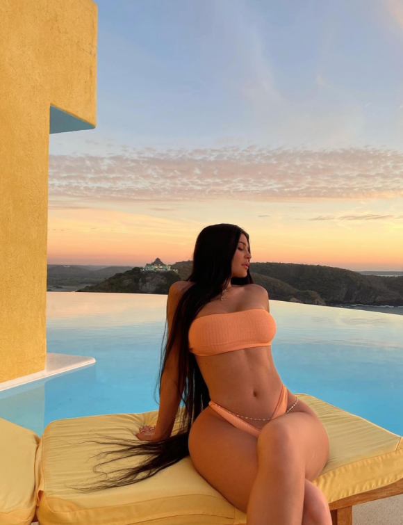 Kylie Jenner en vacances à Costa Careyes, au Mexique.