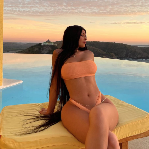 Kylie Jenner en vacances à Costa Careyes, au Mexique.