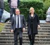 François Hollande et sa compagne Julie Gayet se sont rendus au musée du président Jacques Chirac de Sarran en Corrèze. © Patrick Bernard/Bestimage