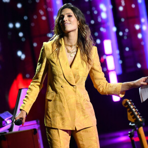 Exclusif - Scène - Laury Thilleman - Direct de l'émission "Tous ensemble pour la musique" pour la fête de la musique 2020 à l'AccorHotels Arena à Paris le 19 juin 2020. © Cyril Moreau / Veeren Ramsamy / Bestimage