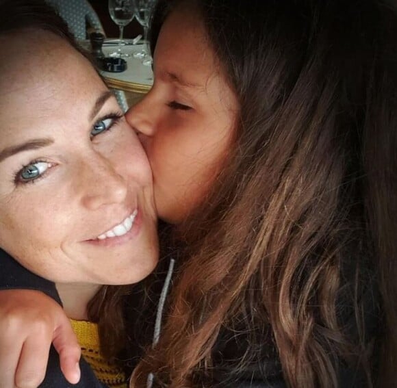 Aurélie Vaneck et sa fille Charlie sur Instagram, le 16 janvier 2021