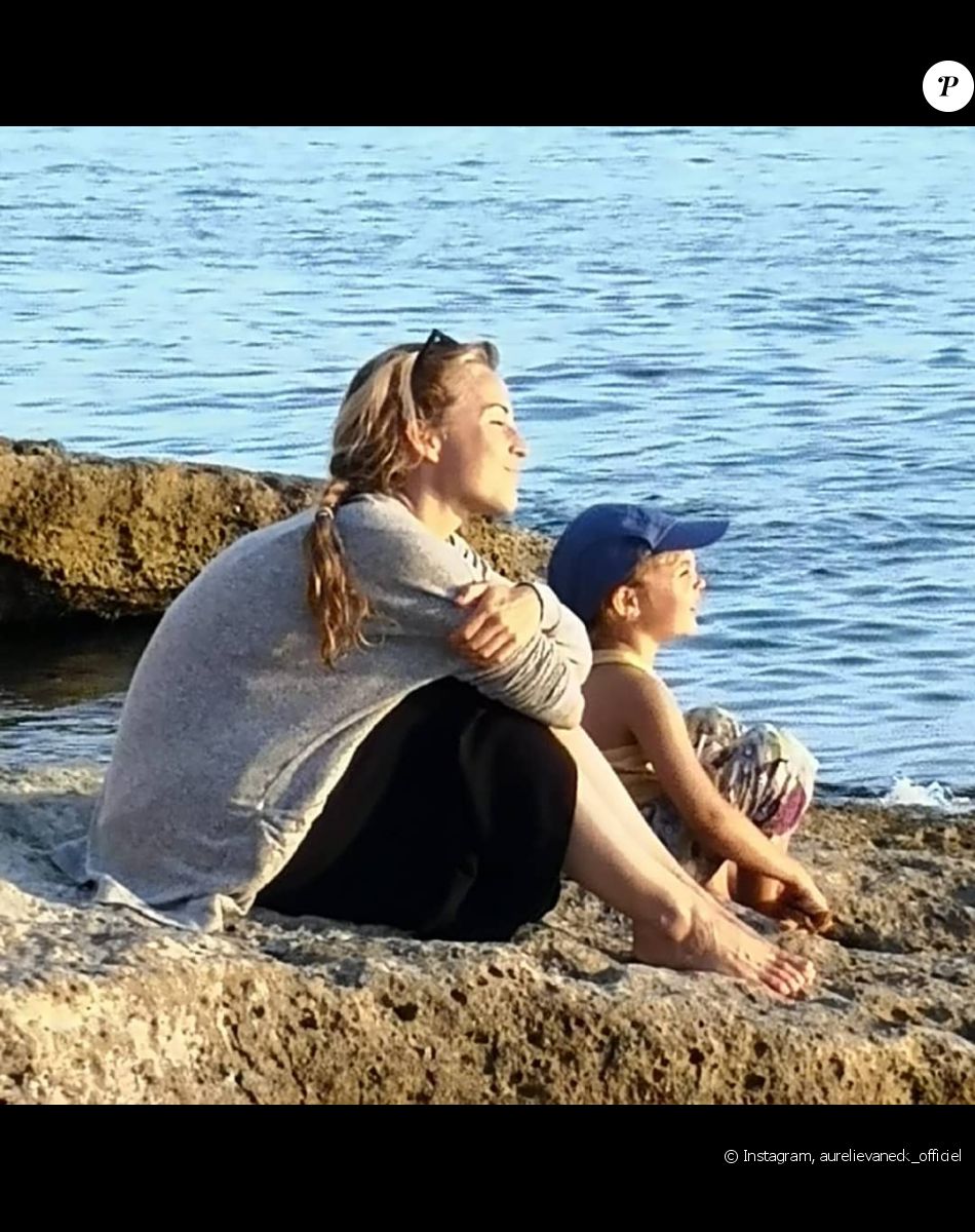 Aurélie Vaneck avec sa fille Charlie, photo Instagram du 24 juin 2020