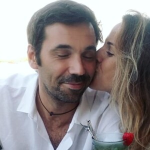 Aurélie Vaneck avec Sébastien, le 28 août 2019, photo Instagram