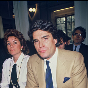 Bernard Tapie et sa femme Dominique en 1985.