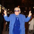 Michou - Soiree d'inauguration du bistrot chic "Le Napoleon" sur les Champs-Elysees a Paris le 6 novembre 2013.