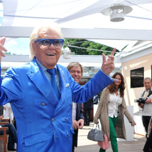 Michou - People au village des Internationaux de France de tennis de Roland Garros à Paris. Le 5 juin 2014.