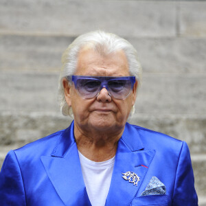 Michou - Obsèques du comédien Christian Marin en l'église Saint Roch à Paris, le 11 septembre 2012.