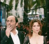 Jean-Pierre Bacri et Agnès Jaoui - Montée des marcches du festival de Cannes en 2004