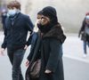 Agnès Jaoui - Obsèques de Jean-Pierre Bacri au crématorium du cimetière du Père Lachaise à Paris le 26 janvier 2021. © Panoramic / Bestimage