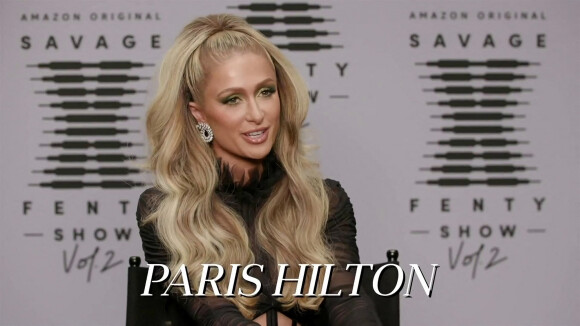 Paris Hilton - Les célébrités parlent de Savage x Fenty Show Vol. 2 de Rihanna