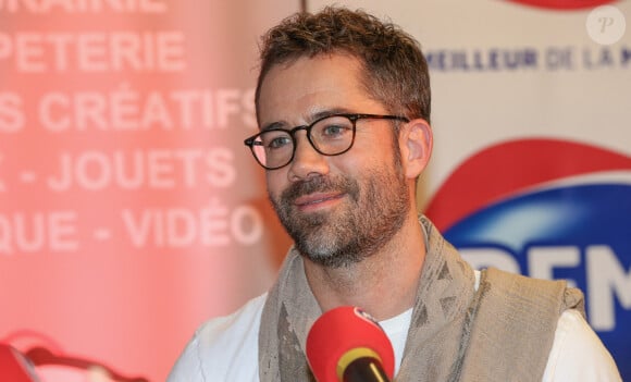 Emmanuel Moire - Conférence de presse avec les artistes du concert gratuit RFM Music Live au théâtre Sébastopol de Lille. Le 28 septembre 2015