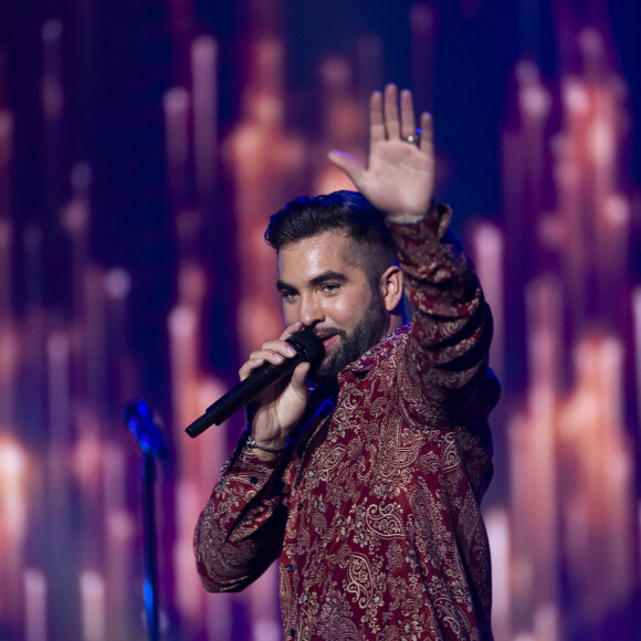 Exclusif - Kendji Girac - 3ème édition de l'émission "Psychodon, Unis face aux maladies psychiques" à l'Olympia à Paris et diffusée sur C8 le 6 octobre 2020. Le Psychodon s'est donné pour missions d'informer, de sensibiliser et de mobiliser sur les maladies psychiques autour de trois grands axes : la recherche, l'accompagnement des personnes touchées par ces maladies et de leur proches, le développement d'actions de prévention sur les territoires. Les dons collectés à l'occasion de ces évènements permettent notamment de soutenir des projets accompagnés par le programme Maladies psychiques de la Fondation de France. Douze millions de personnes sont concernées par les maladies psychiques en France : schizophrénie, troubles bipolaires, dépressions chroniques... Mais cet enjeu de santé publique majeur demeure largement tabou. Il y subsiste également de nombreux préjugés : par exemple, 2 Français sur 5 associent les maladies mentales à la folie. © Pierre Perusseau / Bestimage