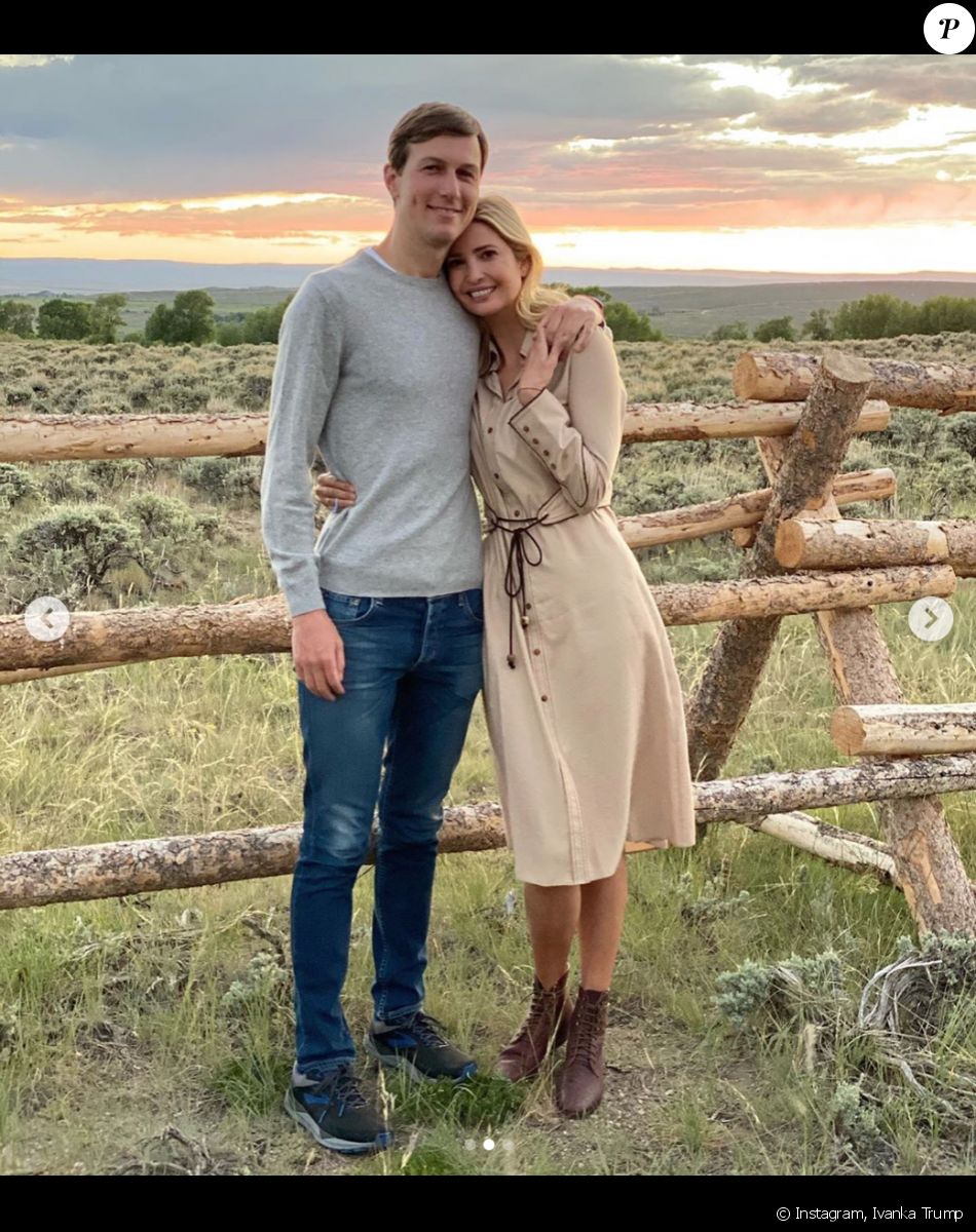 Ivanka Trump, son mari Jared Kushner et leurs enfants en week-end pour la Fête Nationale. Juillet 2020.