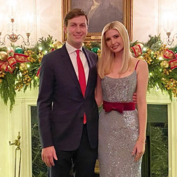 Ivanka Trump et son mari Jared Kushner. Décembre 2020.