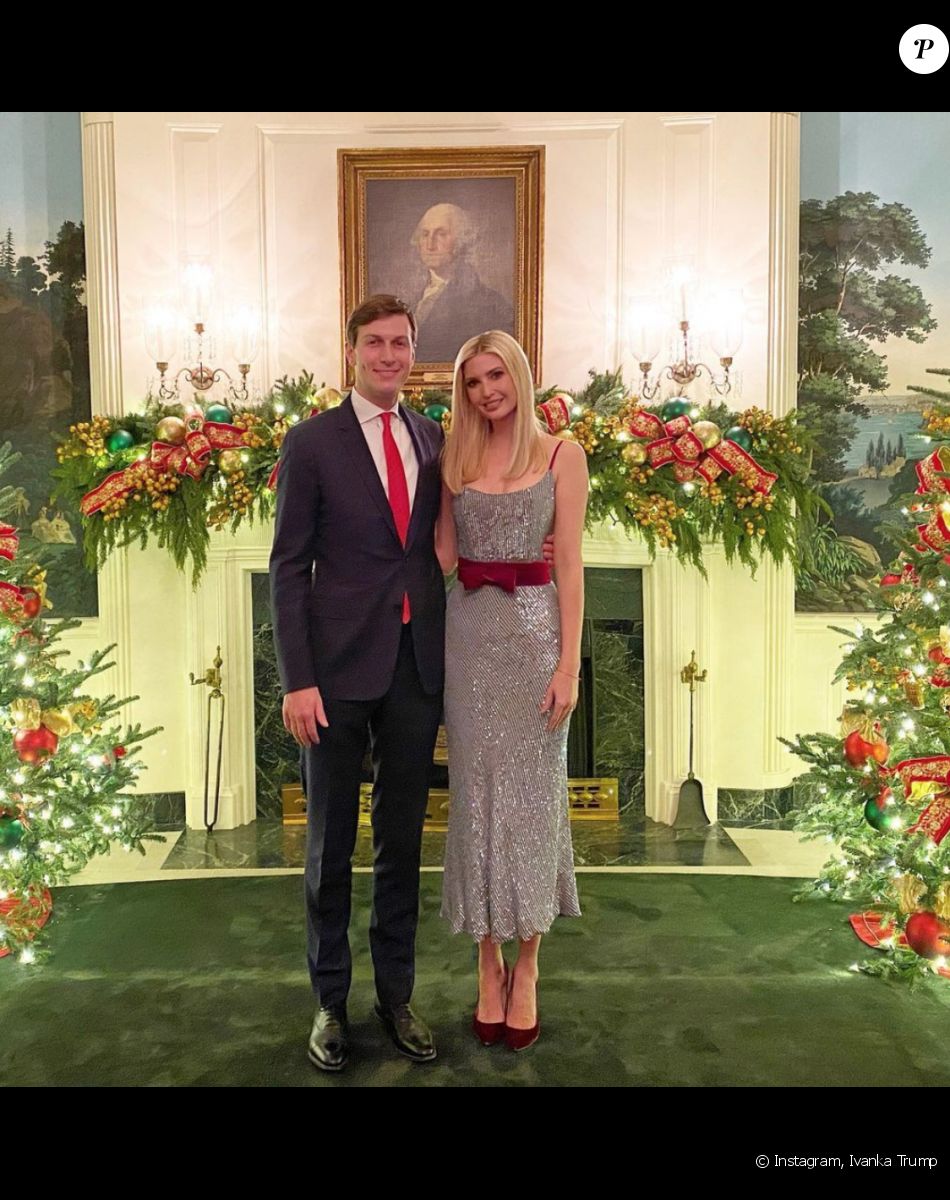 Ivanka Trump et son mari Jared Kushner. Décembre 2020.